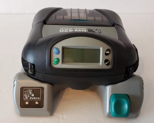 Zebra RW 420 Thermal Mobile Label Printer & Dock (UNITS ONLY -NO CORDS INCLUDED)