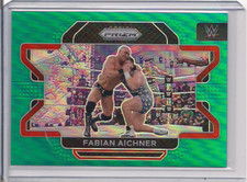2022 Prizm WWE #3 Fabian Aichner Teal Prizm 20/49