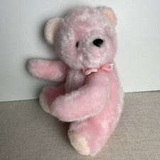 10  Baby Pink Plush Teddy Bear Stuffed Animal Toy Gift Great Condition