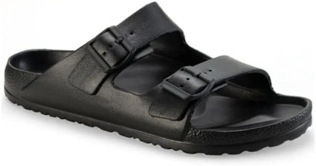 Sun + Stone Men's Jude Slip-On Sandals Black ( M numeric_9)
