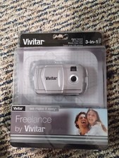 Vivitar FreeLance 3-in-1 Digital Camera PC Web Cam Video Clips New Sealed