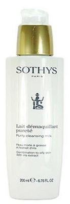 Sothys Purity Cleansing Milk Oily Skin 200ml(6.76oz) Brand New