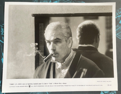 does tommy lee jones smoke cigarettes Cobb (1994) Tommy Lee Jones w cigar as baseball Ty Cobb Vintage 90s Movie  Photo