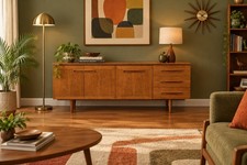 Stonehill Retro Vintage Mid Century Teak Sideboard