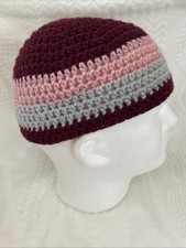 Adult Handmade Crochet Skull Cap Kufi