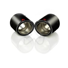 Akrapovic Endrohr Set (Carbon) für Abarth 500/500C BJ 2008-2017 (TP-CS/1)