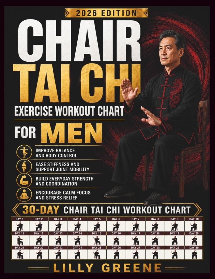 Lilly Greene Chair Tai Chi Exercise Workout Chart for Men: A Low-Imp ...
