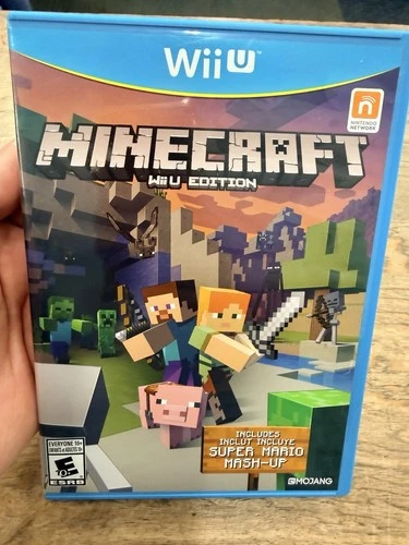 Minecraft (Wii U, 2016) W/ Manual Tested Authentic