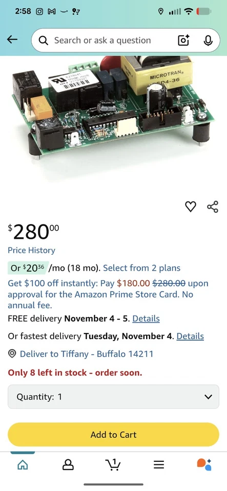 Hubbell Heaters T1000 Control Board - Image 2 of 3