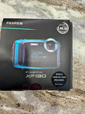 Fujifilm FinePix XP130 Waterproof Shockproof Wi  Fi 16MP Compact Camera Blue