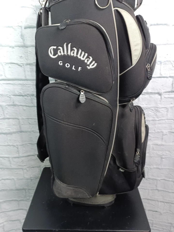 Callaway Golf Cart Bag 14-Way Divider Black White Lightweight - Image 4 of 4
