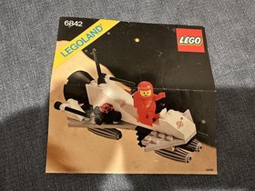 Lego 6842 Classic Space Shuttle Craft Complete Set Vintage Minifigure Space