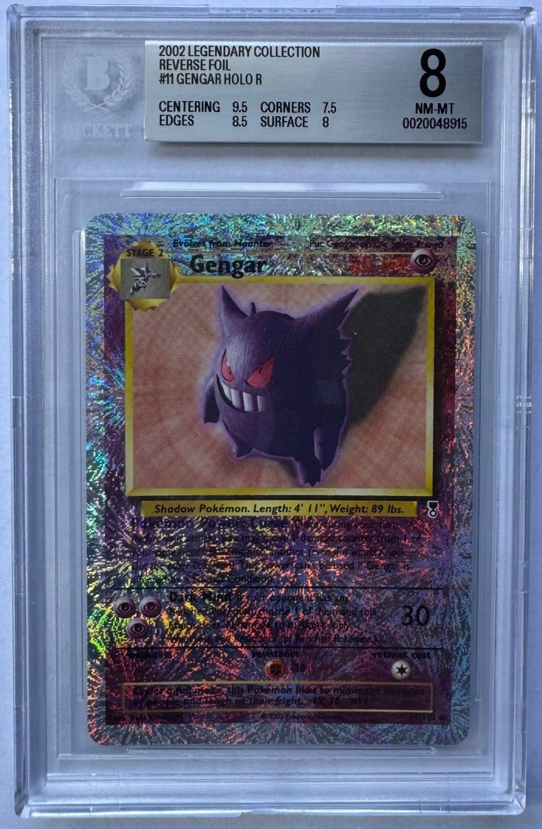Gengar Pokémon TCG Legendary Collection Individual Collectible