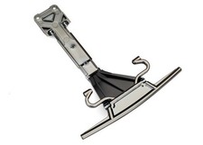 Traxxas Front Plastic Skidplate Satin Black Chrome-Plated - TRA8537X