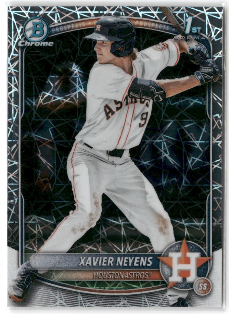 Bowman 2025 Bowman Draft #BDC-2 Xavier Neyens Chrome Laser Refractor