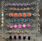 Vintage Costume Jewelry Bracelets Lot Of 9