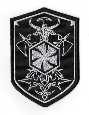 Nokturnal Mortum Patch Slavonic Black Brotherhood Black Folk Metal Band Logo