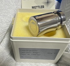METTLER E2 200 g Calibration Weight in Case ME-216506 Biological Laboratory