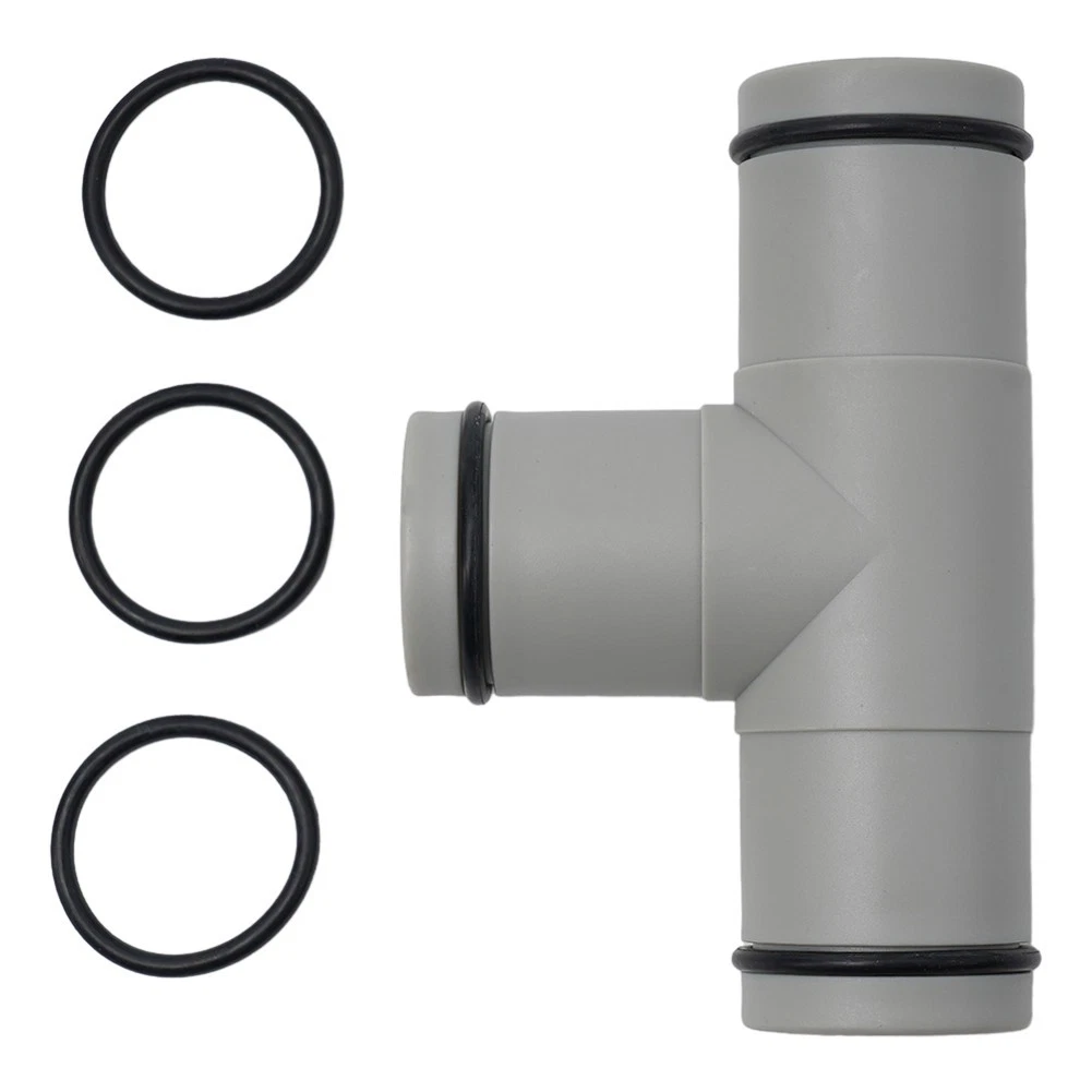 ReachMall Valvola di Scarico per Piscina, P6H1419, Adattatore per Tubo di Scarico per Piscina, raccordi di Ricambio per Piscine Fuori per Terra con Telaio (2 Pezzi