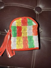 HARIBO MINI BACKPACK KEY CHAIN GUMMY BEARS 3 INCHES X 4 INCHES