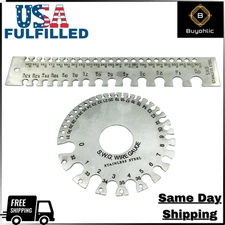 SWG Metal Wire Sheet Thickness Diameter Gauge-USA FULFILLED