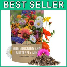 Fresh 1lb Bag Butterfly & Hummingbird Wildflower Seeds 142.49 per gallon