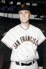 John Fitzgerald - 1958 San Francisco Giants - choose a style - colorized print