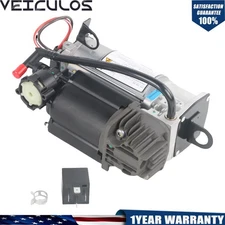 Air Suspension Compressor Pump W/Relay For Mercedes-Benz W211 W211 W220