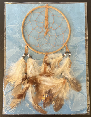 #ad Native American Lakota Sioux Tribe Mandala Dream Catcher Indian School Benefit $12.00