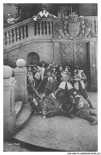 CAR-AEMP2-0085-CINEMA - Les trois mousquetaires d'apres l'oeuvre celebre d'Ale - Photo 1/2