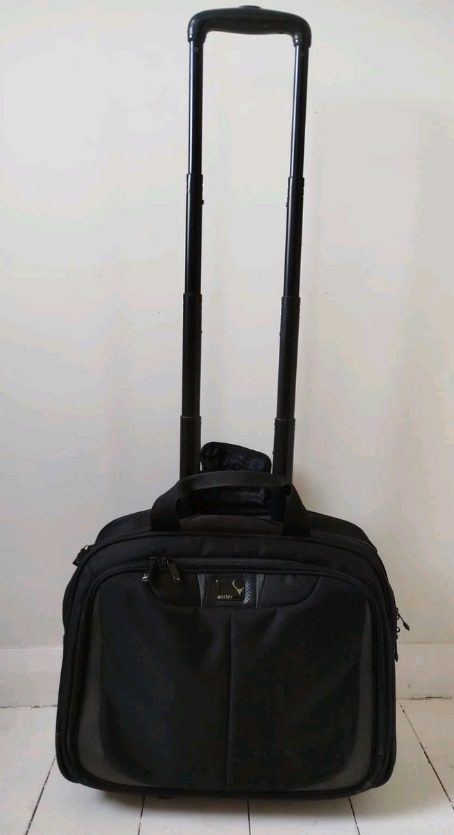 Antler Cabin Hand Luggage Soft Shell Wheeled Suitcase 19” Laptop Case Bag  VGC