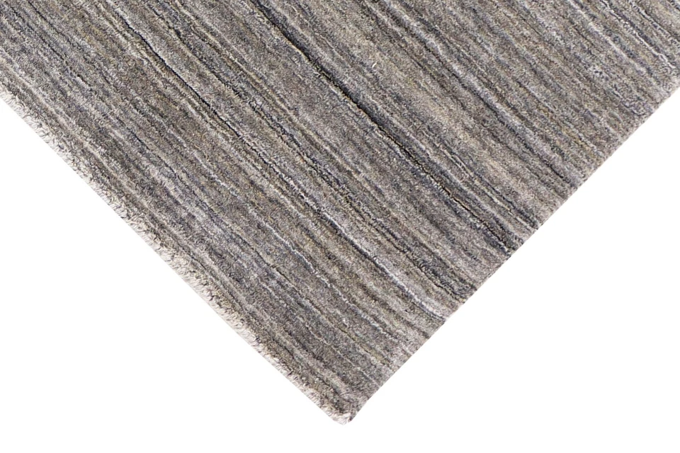 Teppich Palerrmo mit Glanzeffekt 170x230 cm Wolle Viscose Handgewebt Tapijt grau - Bild 4 von 4