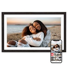Digital Picture Frame, 15.6 Inch Frameo Digital Frame WiFi, 1920  1080 IPS F...