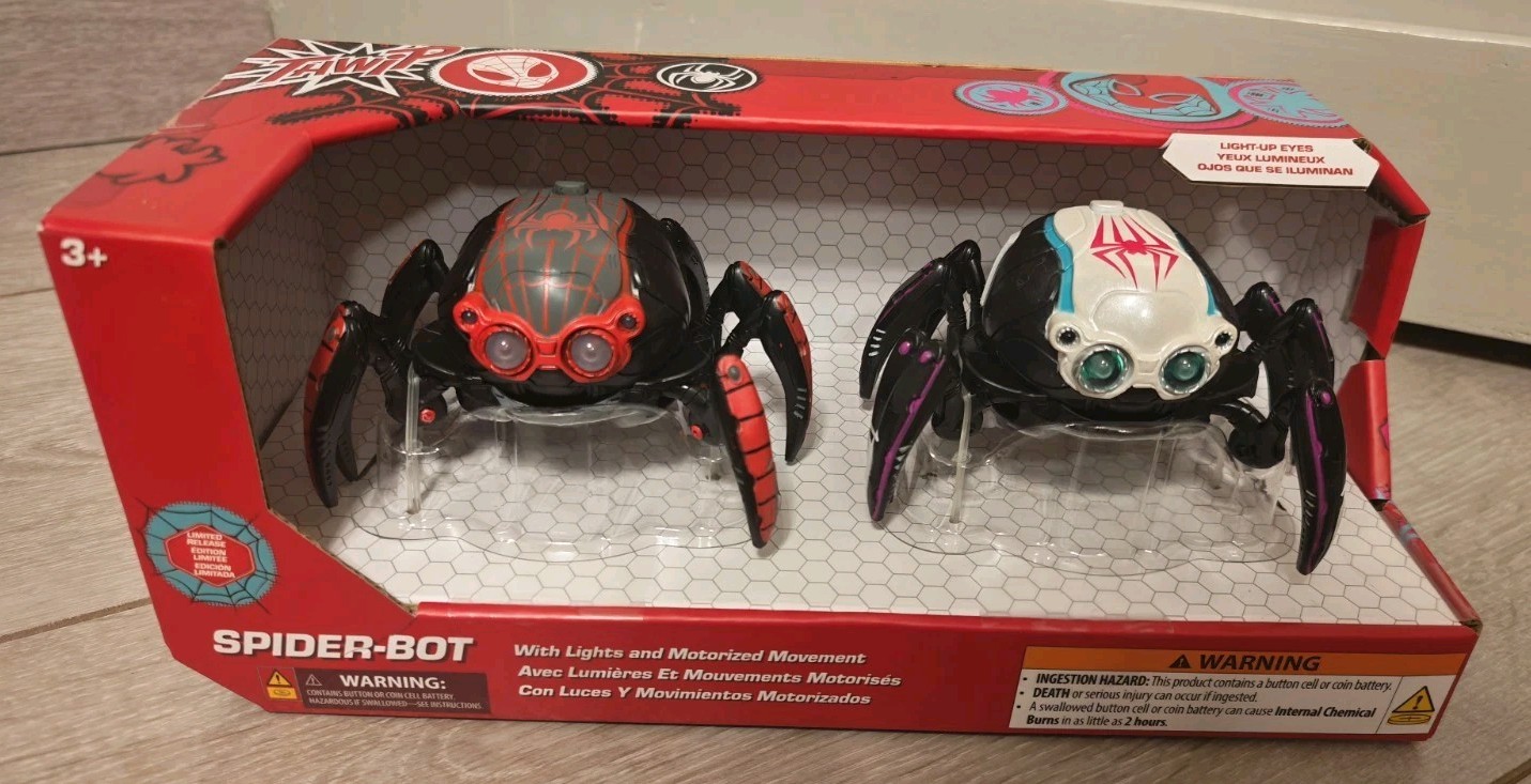 Spider-Bot Disneyland Paris coffret cadeau de 2 mini robots pour anniversaire