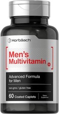 Horbäach Mens Multivitamin | 60 Caplets | Ad...