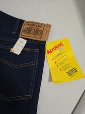 Vintage Late 1970's Deadstock Genuine Roebucks Mid-Rise Straight Bootcut NWT