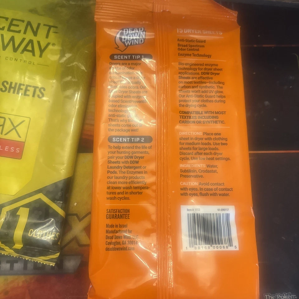 Dryer Sheets And 12 Single Laundry Detergent packets Combo - Image 2 of 4