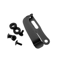 Kydex Metal Holster Clip Monoblock Gun Knife Tool Holster Belt Waist Clip Silver