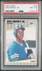 1989 MLB Fleer Ken Griffey Jr. #548 Rookie Card RC Graded PSA 8 NM-MT