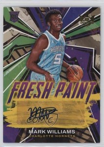 2022-23 Panini Court Kings Fresh Paint /199 Mark Williams #FP-MWC Rookie Auto RC