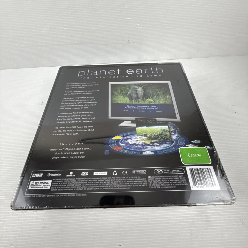 BBC Planet Earth Interactive DVD Game Ages 8+ 2-6 Players Natural World - Image 2 of 4