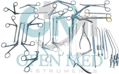 Fess Instruments Set Endoscopic Sinus Surgery Ent Instrument Set A+ German Steel