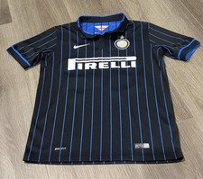Nike Inter Milan 2014/15 Home Soccer Jersey – Youth Large – Perisic #44