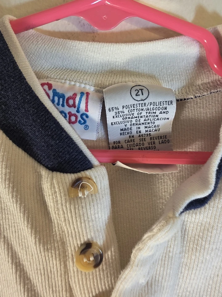 Camisa de dinosaurio vintage Small Steps 2T Foto 2 de 4