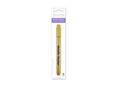 Metallic Permanent Marker .7mm Extra Fine Point-Gold