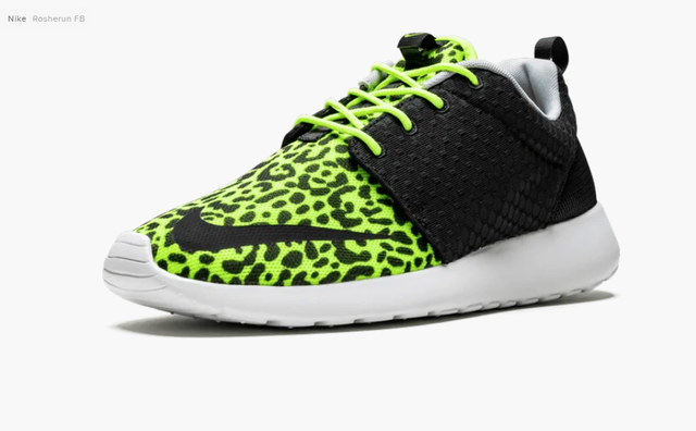 nike roshe run leopard print