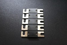 5 PACK 300 AMP ANL FUSE FUSES NICKEL PLATED INLINE WAFER CAR AUDIO STEREO ANL300