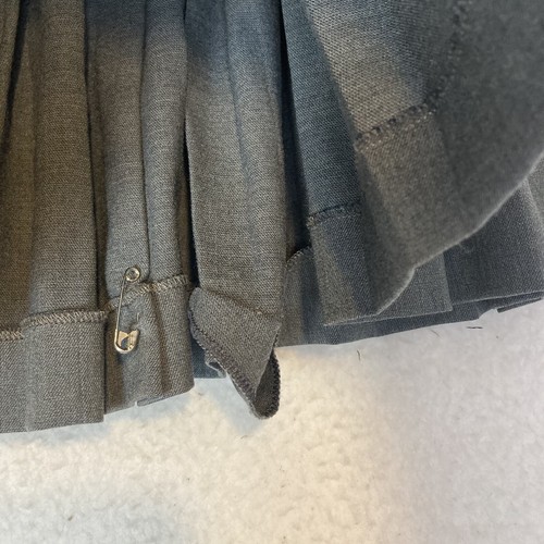 Bonpoint Girls Skirt Size 6 Pleated Preppy Prep Grey Gray - Picture 4 of 6