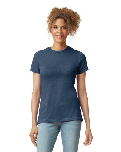 GD007CVC Gildan 67000L Womens Short Sleeve Softstyle Fitted Cotton T-Shirt - Picture 5 of 11