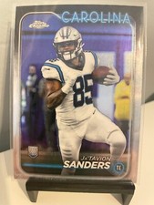 2024 Topps Chrome JATAVION SANDERS rookie RC Panthers 02